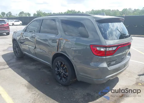 2021 Dodge Durango Gt Plus Awd z USA, uszkodzony, nr VIN 1C4RDJDG2MC697331